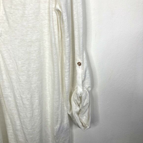 NWT Joie 100% Linen 'Ariel' Top Porcelain Sz Small - Picture 6 of 8